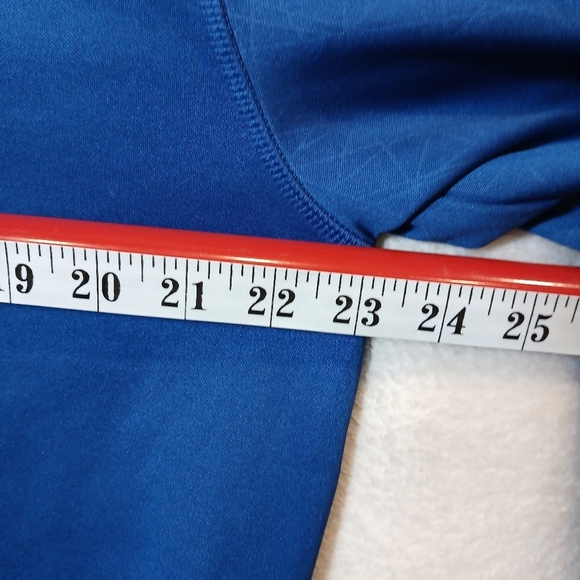 Majestic NHL New York Rangers Hockey Hoodie Sweater  Mens Tall Large - Picture 3 of 7